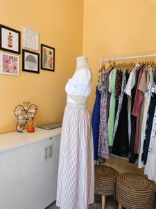 Striped Maxi Skirt