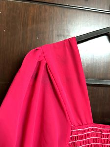 Tiered Pink Dress