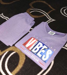 Positive Vibes outfit 💜