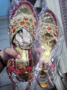 Red And Golden Heels