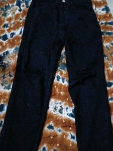Women Black Rapid Jeans