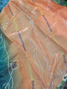 Poly Silk Saree With Blouse
