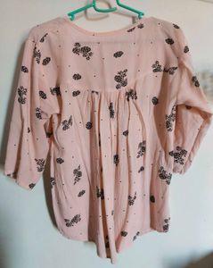 Flowy Peach Top