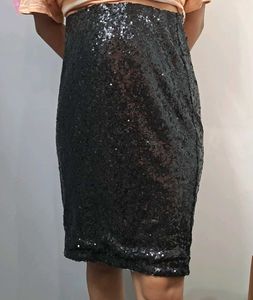Sequin Mini Skirt