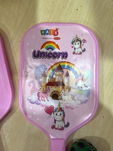 Kids Unicorn Paddle Ball Set