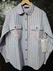 Ladies Shirt Jacket