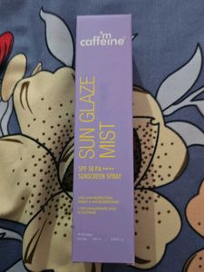 M Caffeine Sun Glaze mist