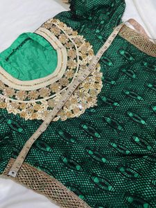 Green Kurta Set