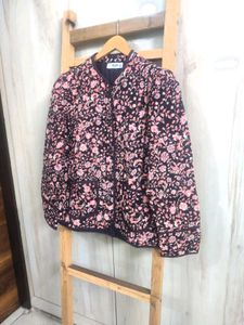 Floral Quilted Jacket Bust Size-38