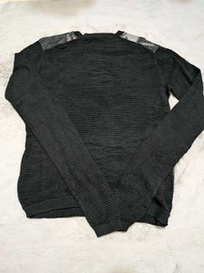 Armani exchange Abstract Print Long Sleeve Top