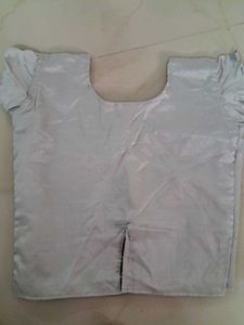 Elegant Silver Ruffle Gown