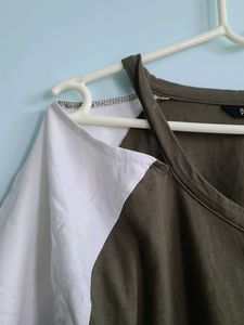 Striped Sleeve Tee