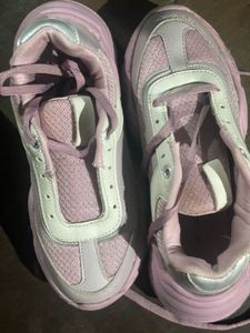 Cute Pink Sneakers For Women