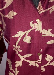 Brand New Maroon Partywear Coord Set