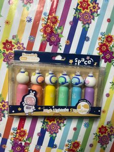 Kawaii-Q Space Highlighters - 6 Unique Colors!