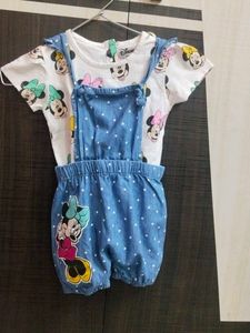 Girls Babyhug Disney Suit