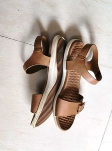 Bata Comfit Women Tan Comfortable Flat Sandal