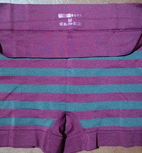 Plumbury Women Striped Boyshort Briefs