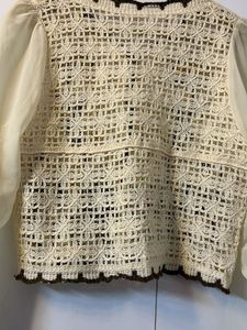 Crochet Floral Cardigan