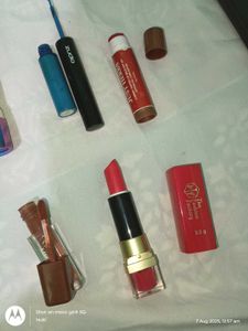 zudio myglamm just herbs lipstick eyeliner combo