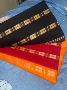 Multi-color Cotton Saree