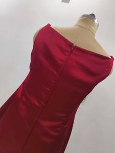 satin gown