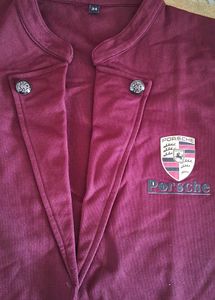 Porsche Maroon jacket