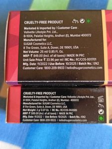 Sugar Cosmetics Foundation &amp; Concealer