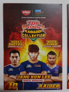 Top Ramen Pro kabaddi League 9 Cards