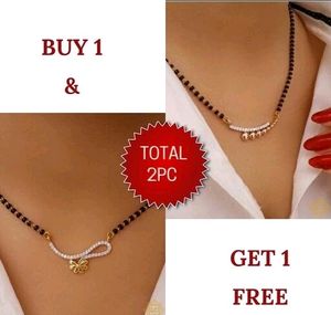 American Diamond Mangalsutra Combo Two Site