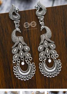 Boho Oxidised Earings