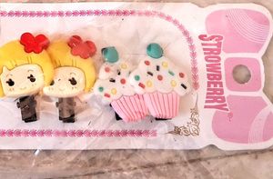 Cute Cartoon Hair Clips (Set of 6)