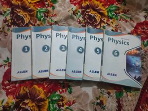 Allen Physics, Chemistry ,Biology Books Set