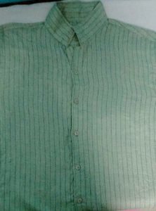 Full Hand Green Shirt L Size