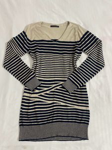 Striped Knit mini dress size S