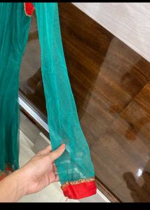 Green Heavy Anarkali Suit Women
