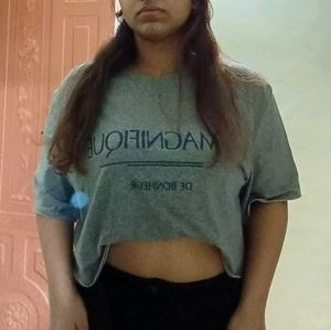 Gray Graphic Tee