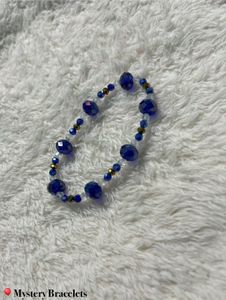 Blue Beaded Bracelet
