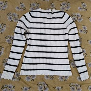 Striped Long Sleeve Top