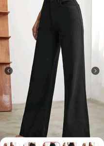 Kotty Black Straight Fit Jeans