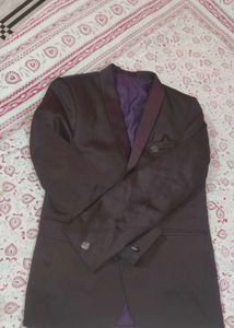Stylish Maroon 3piece suit
