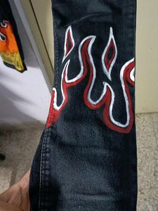 Black Jeans With Flaws,