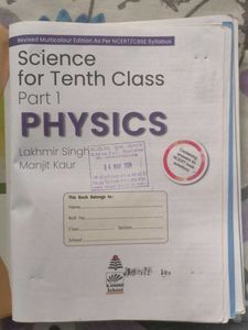 CLASS 10TH PHYSICS