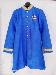 Men's Ethnic Wear Kurta(Blue)