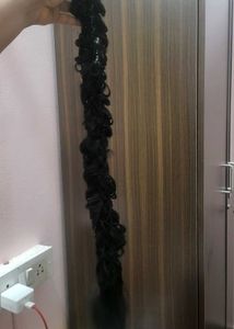 Hair Braid with Flowers