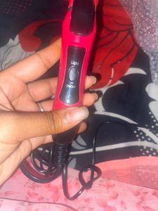Pink straightener