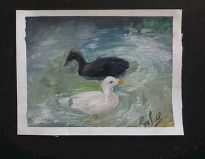 Ying And Yang Painting