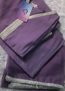 Elegant Plum Salwar Kameez Suit