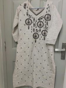 Pure Cotton Kurthi With Lining And Duppatta