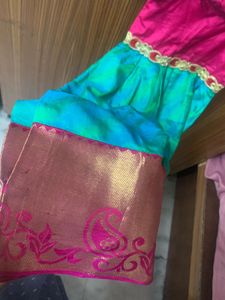 Pattu Frock For Kids
